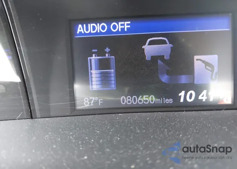 2012 Honda Civic Hybrid z USA, uszkodzony, nr VIN JHMFB4F28CS009072